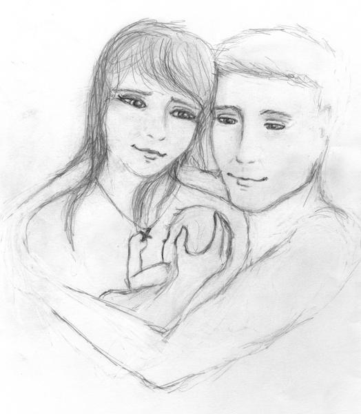 <b>Dreams of a Family, 2024</b><br><i>Graphite on paper</i>