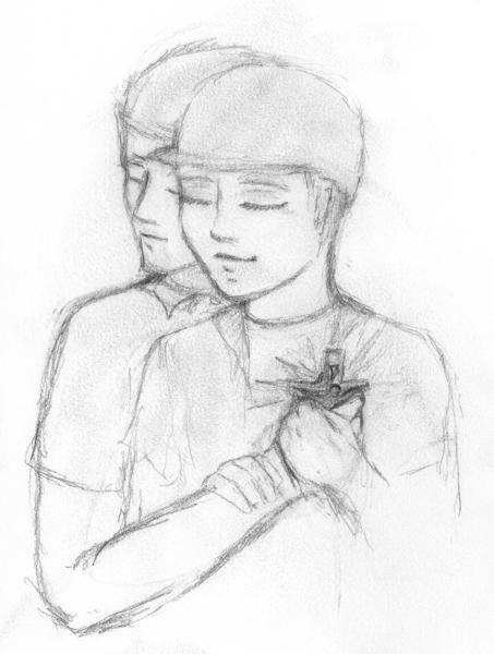 <b>May He Be What Binds Us, 2020</b><br><i>Graphite on paper</i>