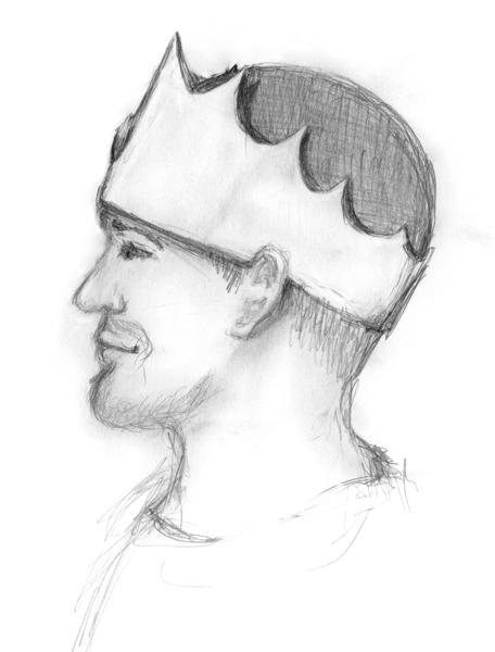 <b>Herod, 2024</b><br><i>Graphite on bristol</i>