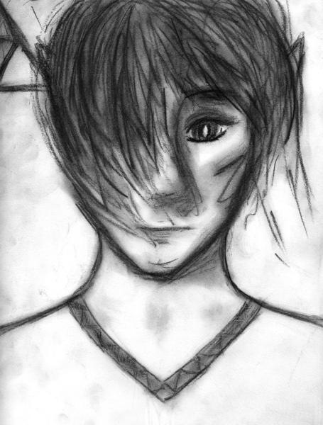 <b>Link, 2013</b><br><i>Charcoal on bristol</i>