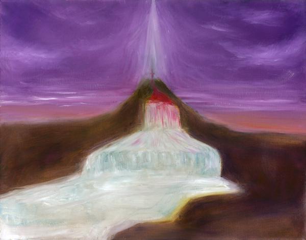 <b>The Sacrifice, 2025</b><br><i>Oil on canvas</i>